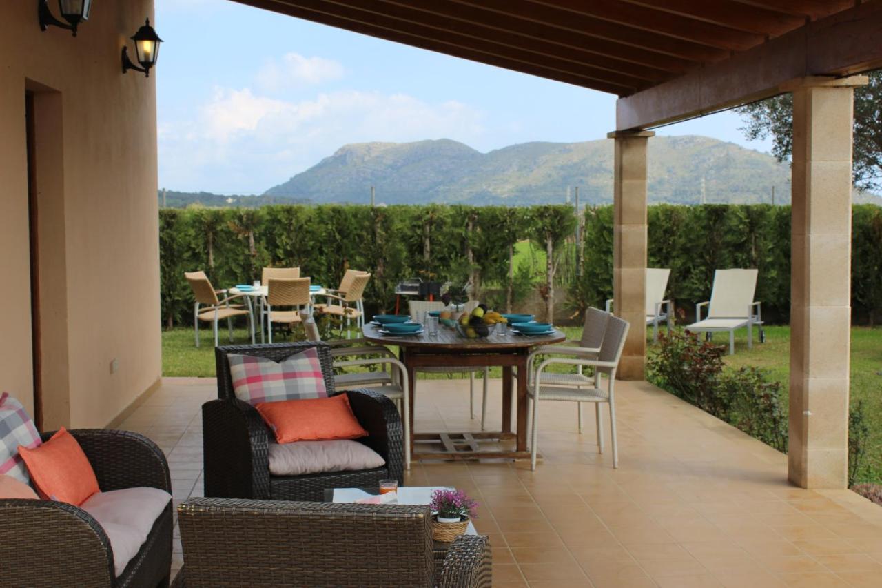 Finca Son Gallina Con Piscina Y Jardin En Sa Pobla, Ideal Para 6 Personas Luaran gambar